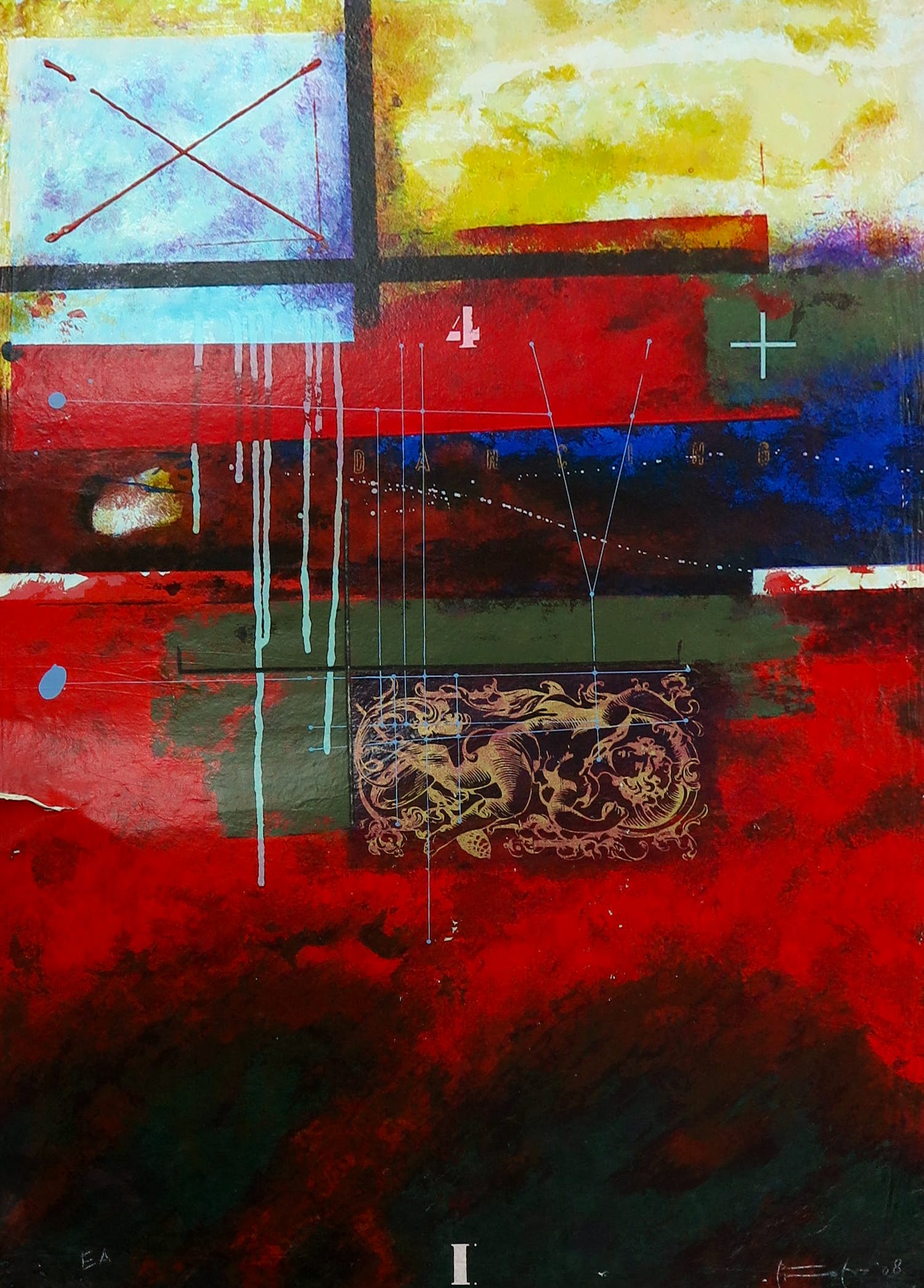 Piotr Konkel - Zeefdruk, Zonder titel kopen? Bied vanaf 1!