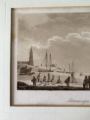 Samuel Ireland - Strandgezicht naar een tekening uit 1789. kopen? Bied vanaf 10!