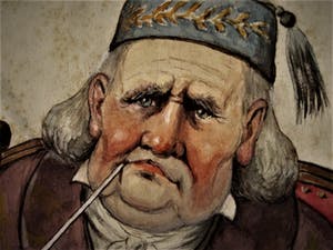 Benjamin Prins - 1925-Bijzondere Aquarel portret van Lod. Coornvelt uit "de Opstandigen" kopen? Bied vanaf 10!