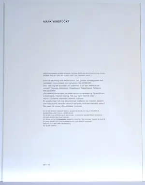 Mark Verstockt - Zeefdruk - Gesigneerd - 54x42 cm - 1977 kopen? Bied vanaf 100!