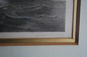 Pieter Trap - Zeilende jongens in een onweersbui - kleurenlitho kopen? Bied vanaf 30!