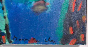 Dominique Chan - Olieverf op doek, Zonder titel kopen? Bied vanaf 150!