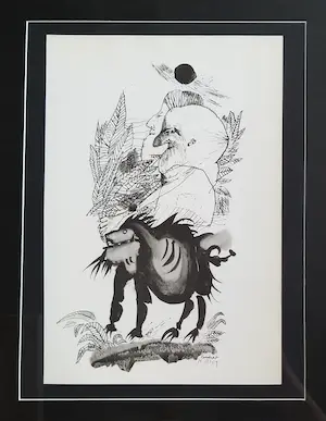 Lucebert - Litho uit 1959 kopen? Bied vanaf 75!