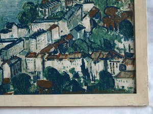 Clement van Vlaardingen - Ingelijst, olieverf op doek , “Bonn” – ca. 1960 kopen? Bied vanaf 75!