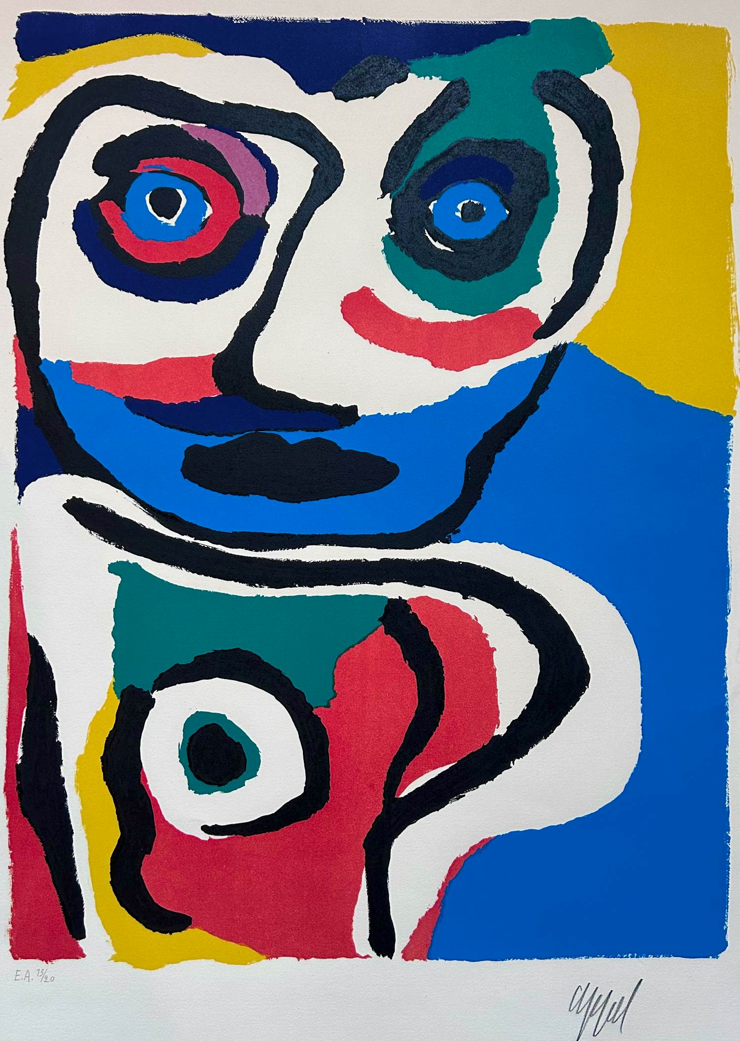 Karel Appel - Têtes kopen? Bied vanaf 1049!