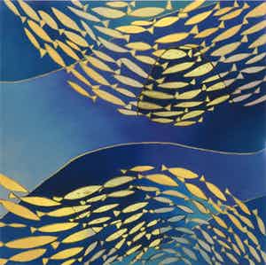 Valentin Bakardjiev - Olieverf op doek, Zonder titel (Groot) verkocht voor € 100!