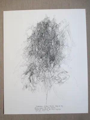 Maarten Beks - Map met tien zeefdrukken op "Reisdagen" van Dick Hillenius kopen? Bied vanaf 50!