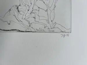 Horst Janssen - Tantchen memo - Signierte Original Radierung von 1971 kopen? Bied vanaf 90!