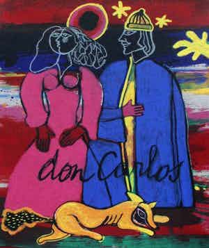 Corneille - Litho: Don Carlos- 1990 verkocht voor € 295!