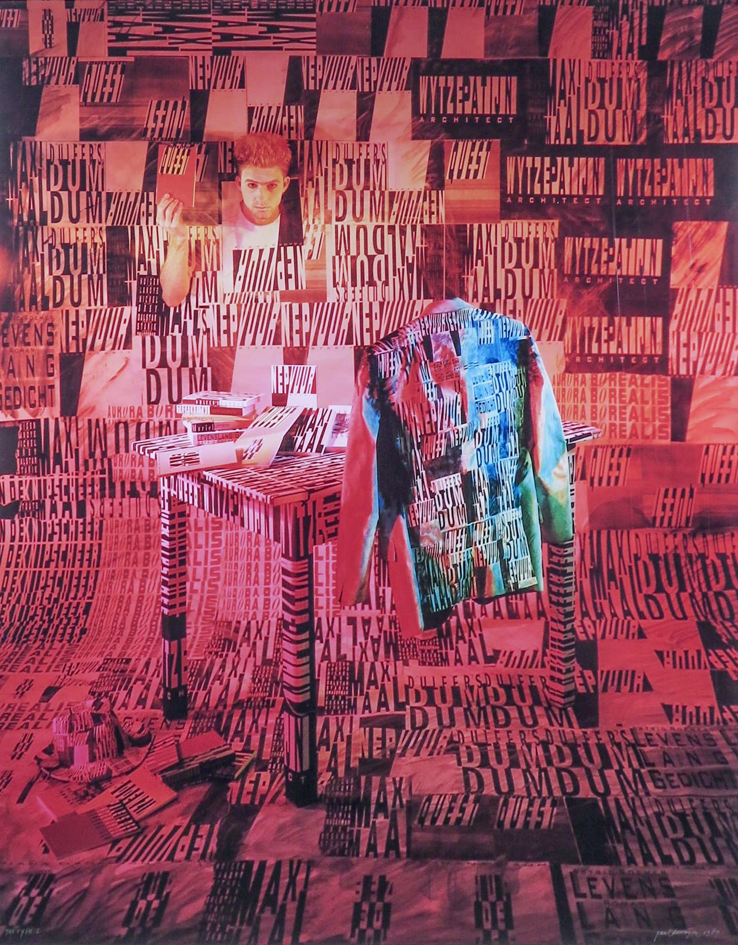 Paul de Nooijer - Bewerkte foto, The type I - Ingelijst (Groot) verkocht voor € 150!