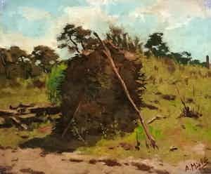 Adrianus Miolee - Het Naaldenveld verkocht voor € 160!