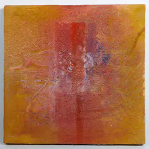 Chabab Tayefeh Mohajer - Gemengde techniek op doek, Lot van 7 kleine unieke werken kopen? Bied vanaf 150!