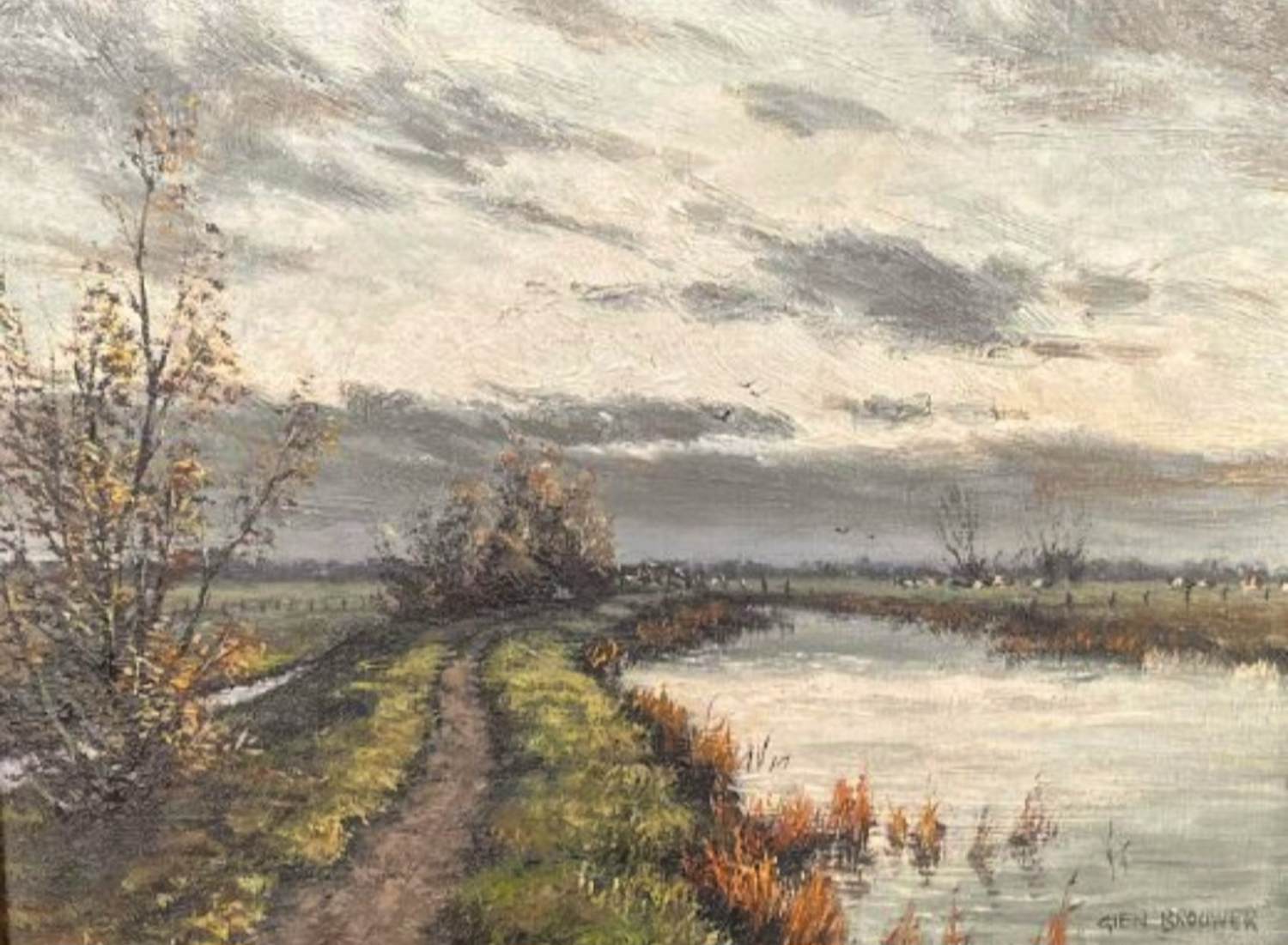 Gien Brouwer - Poldergezicht kopen? Bied vanaf 90!