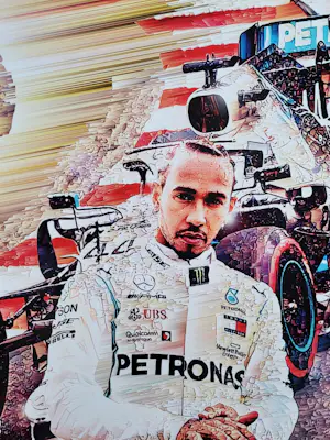 Buy David Vijsma - "Lewis". Zandvoort 2020? Bid from 99!