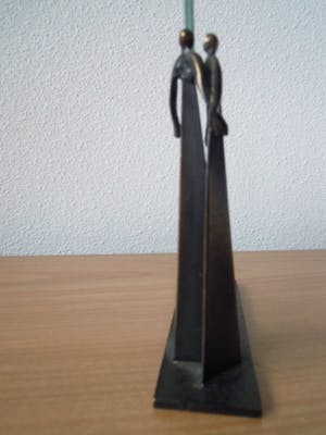 Corry Ammerlaan - Prachtig foto lijstje met 2 figuren voor foto van 15 X 10 cm. kopen? Bied vanaf 25!