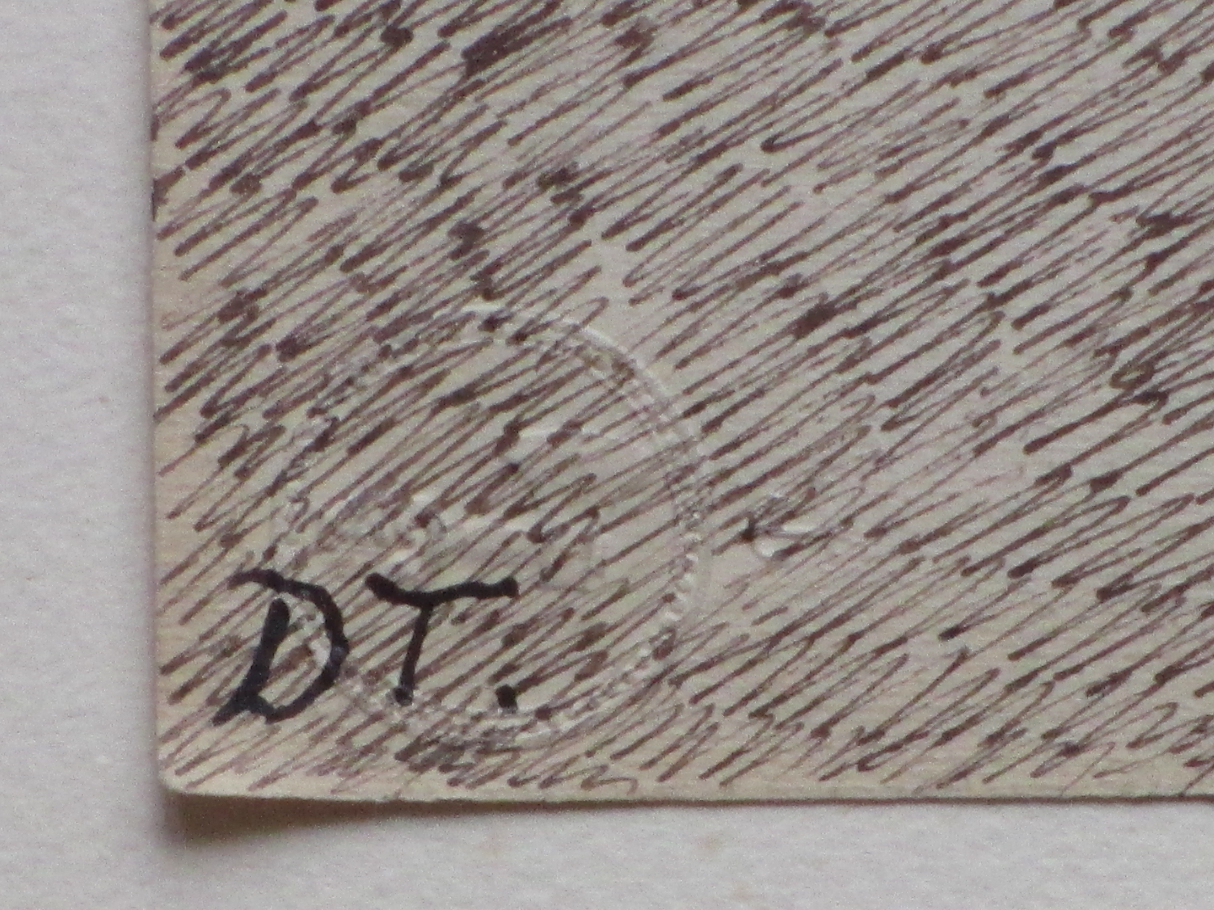 Niet of onleesbaar gesigneerd - Bos in lijnenspel - Tekening Dirk Trap? kopen? Bied vanaf 1!