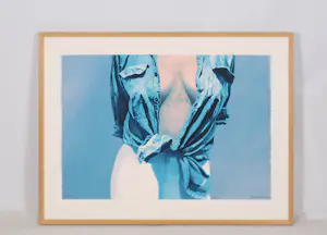 Ronald Sales - Dame in blauwe blouse kopen? Bied vanaf 150!