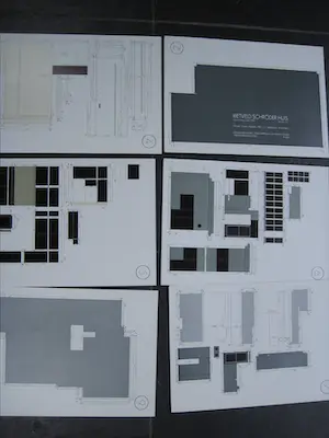 Gerrit Rietveld - Bouwplaat Rietveld Schroderhuis te Utecht kopen? Bied vanaf 50!