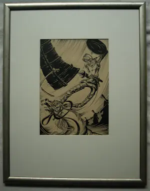 Albert Hahn - 3 Originele inkttekeningen voor het boek ‘Don Quichote’ uit 1930 kopen? Bied vanaf 1000!