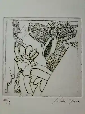 Buy Bouke Ylstra - Ets gesigneerd? Bid from 20!