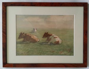 Evert Rabbers - Koeien in het gras. kopen? Bied vanaf 85!