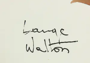 Fernando Lange Walton - Lot van drie aquarellen, Zonder titel kopen? Bied vanaf 1!