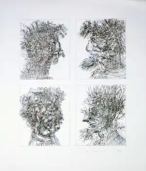 Kees Franse - Litho, Le stagioni verkauft für € 40!