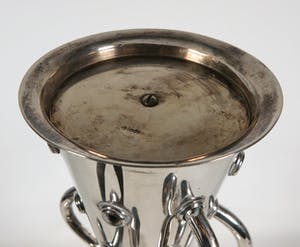 Borek Sipek - 7-lichts verzilverd metalen kandelaar, Simon - Uitgevoerd door Driade kopen? Bied vanaf 400!