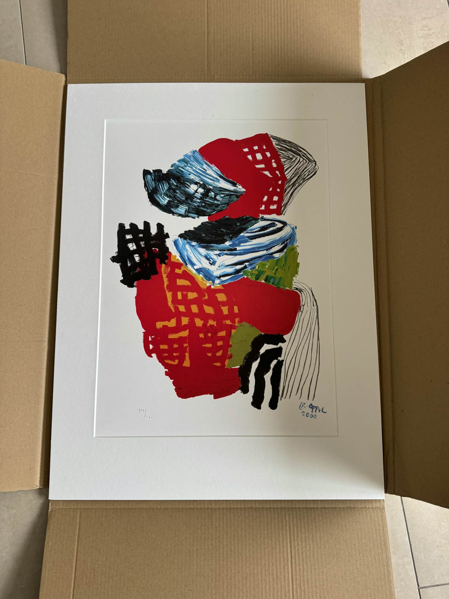 Karel Appel - Thought’s Boomerang kopen? Bied vanaf 100!