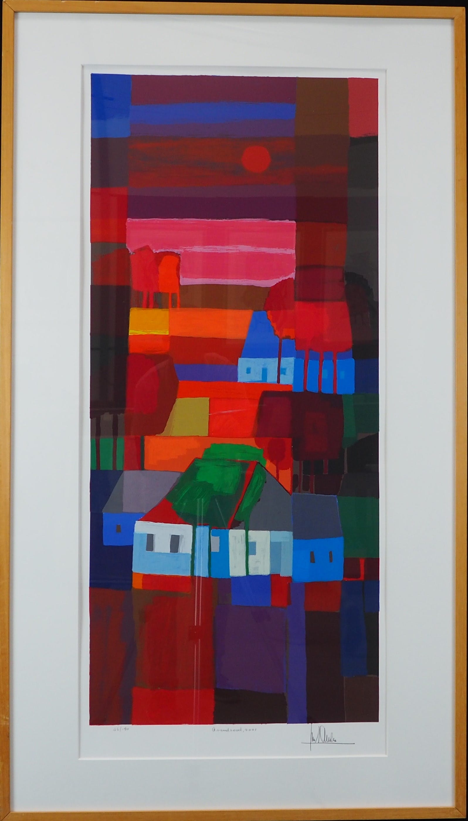 Ton Schulten - Avondrood verkocht voor € 350!