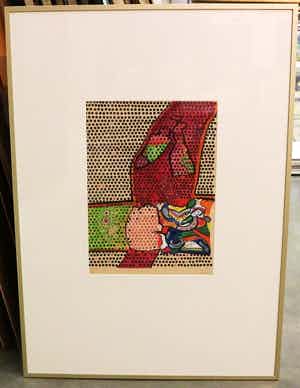 Hugo Claus - aquarel verkocht voor € 300!