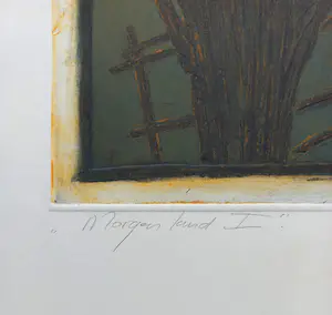 Hans Heijman - Morgen land I, aquatint ets kopen? Bied vanaf 60!