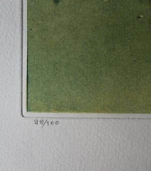 Hiroshi Asada - ets titel onbekend kopen? Bied vanaf 125!