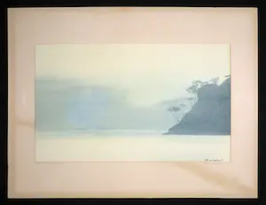 Will van Aggelen - Aquarel op papier, Gezicht op Antalya, Turkije kopen? Bied vanaf 1!