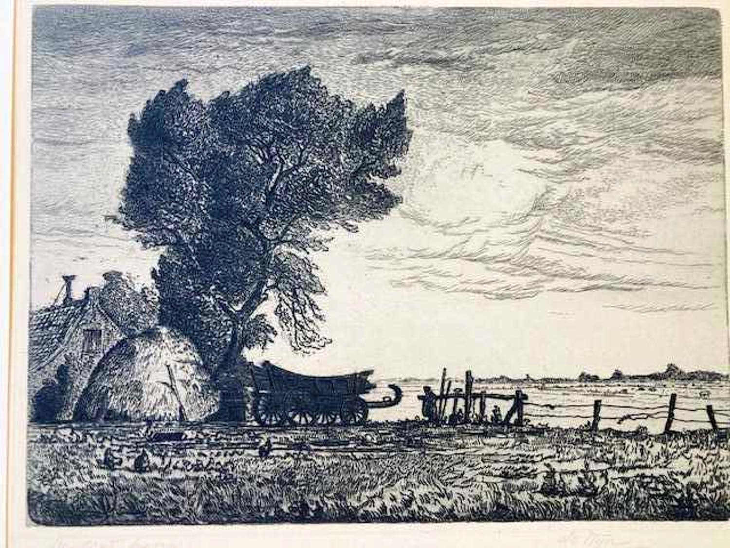 Willem Abraham de Wijn - De grote boom verkocht voor € 45!