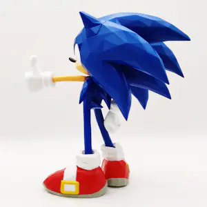 Richard Orlinski - SONIC THE HEDGEHOG – 35-jährige Jubiläum – Skulptur – LIMITED EDITION kopen? Bied vanaf 270!