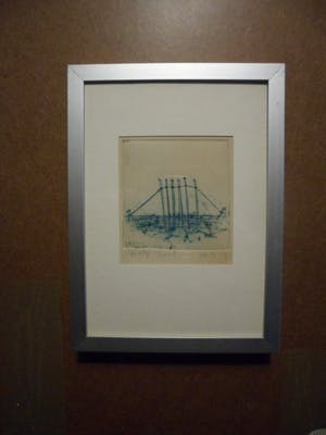 Johan Sietzema - Kleuren ets. Titel, "Lijn nr 5". kopen? Bied vanaf 20!