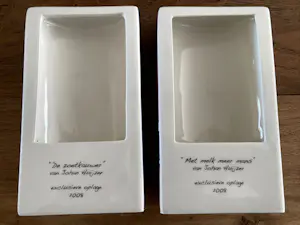 Johan Huijzer - Suiker en melkhouder schoonhoven keramiek van Johan Huijzer kopen? Bied vanaf 1!