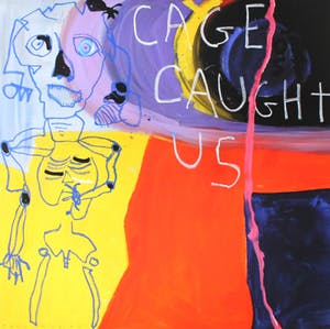 Paul Indrek Kostabi - Cage caught us - Giclee 2014 - handgesigneerd - oplage 30 kopen? Bied vanaf 89!