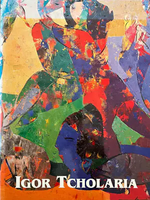 Igor Tcholaria - Theatergezelschap (zonder titel) (mooi formaat) kopen? Bied vanaf 2500!