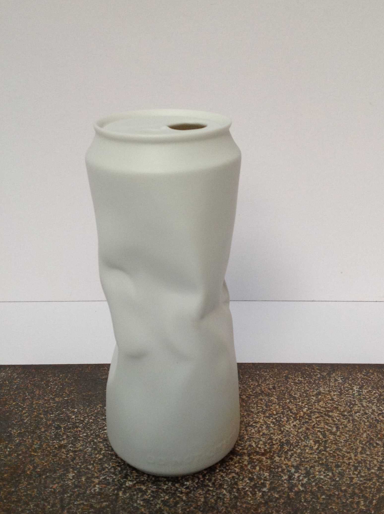 Rosenthal - Blikvaas Crazy Can biscuit (mat) porselein wit hoogte 20,5 cm kopen? Bied vanaf 45!