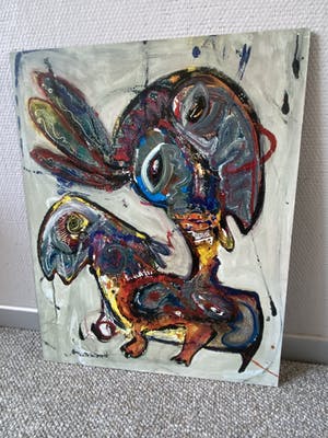 Jan te Wierik - Gesigneerd schilderstuk op paneel kopen? Bied vanaf 600!