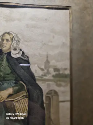 Franz Meerts - Vissersvrouw in klederdracht kopen? Bied vanaf 60!