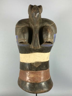 Songye - 200426 - African Songye bird mask - Congo. kopen? Bied vanaf 35!