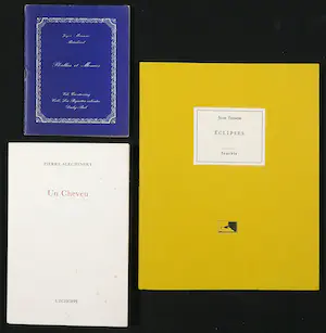 Pierre Alechinsky - en Reinhoud - Lot van drie publicaties waarvan één handgesigneerd kopen? Bied vanaf 1!