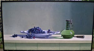 Jan Hoedemakers - Schaal met druiven en karaf kopen? Bied vanaf 995!