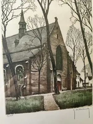 Roger Hebbelinck - Begijnhof kerk Brugge kaufen? Bieten Sie von 25!
