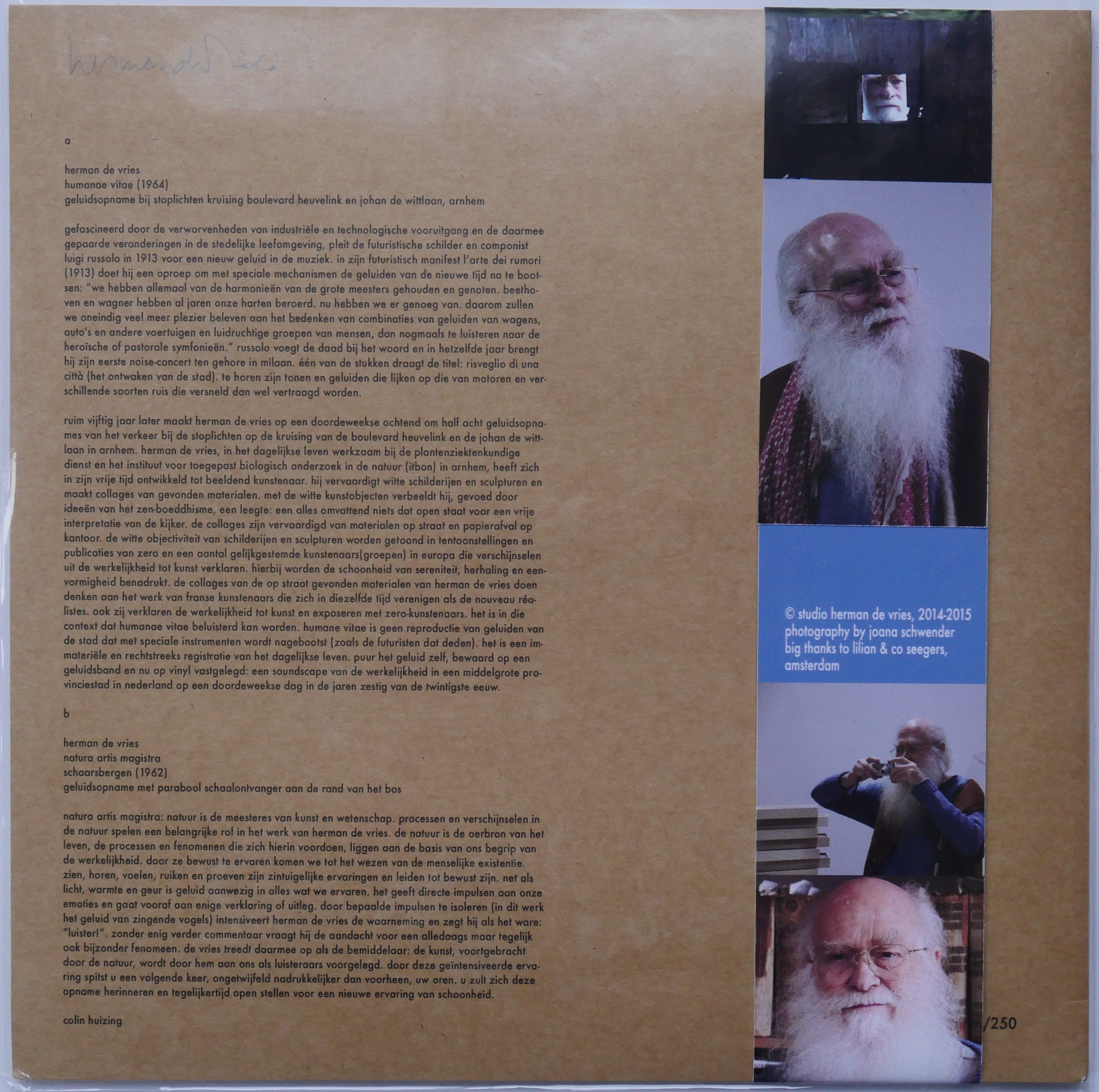 herman de vries - Music of Sound 3 kopen? Bied vanaf 75!