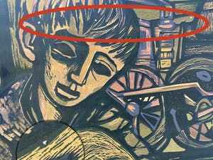 Ru van Rossem - Jongen met konijn kopen? Bied vanaf 20!