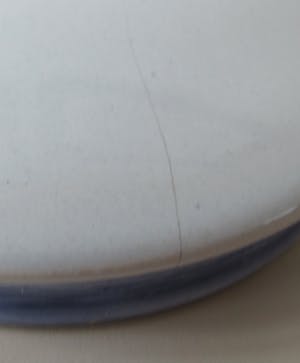 Royal Goedewaagen - Twee platelen apothekerspotten voor de firma Caron B.V. kopen? Bied vanaf 26!